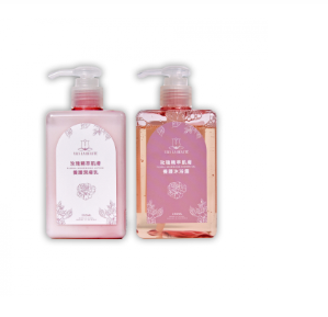 玫瑰潤膚乳＋沐浴露 250ml